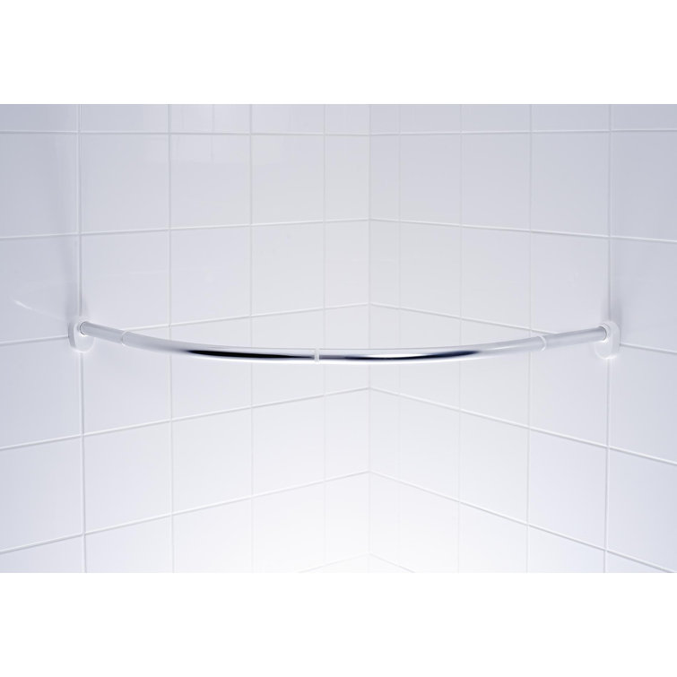 Ridder Straight Fixed Shower Curtain Rod Wayfair.co.uk